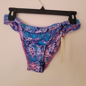 Gypsy Sand Tie Dye Bikini Bottom Size S